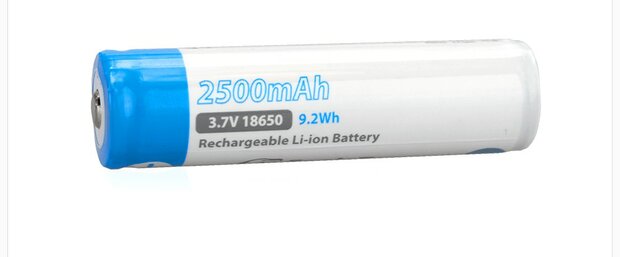 Eagletac 18650 accu - 2600 mAh