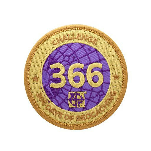 Challenge Badge - 366 Days of Geocaching
