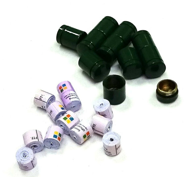 Set 10 x nano container groen + 10x nano logrol