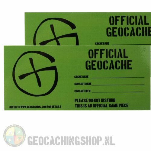 Cache Sticker   Klein - 4,5 x 10 cm