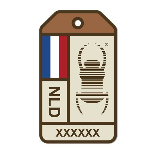 Travel Bug origins STICKER - Nederland