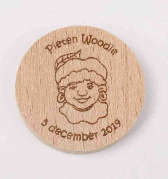 Pieten  Wooden coin