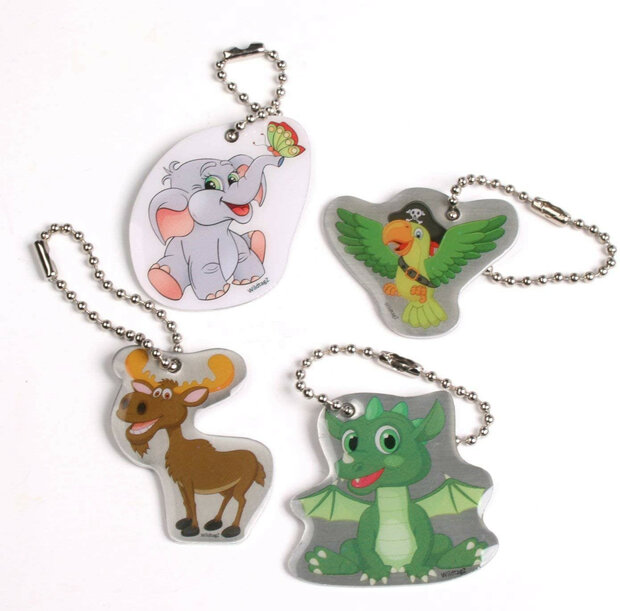 Wildtagz set 4 stuks: in het bos