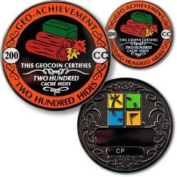 Hides -  200 Hides Geo-Achievement &reg; set