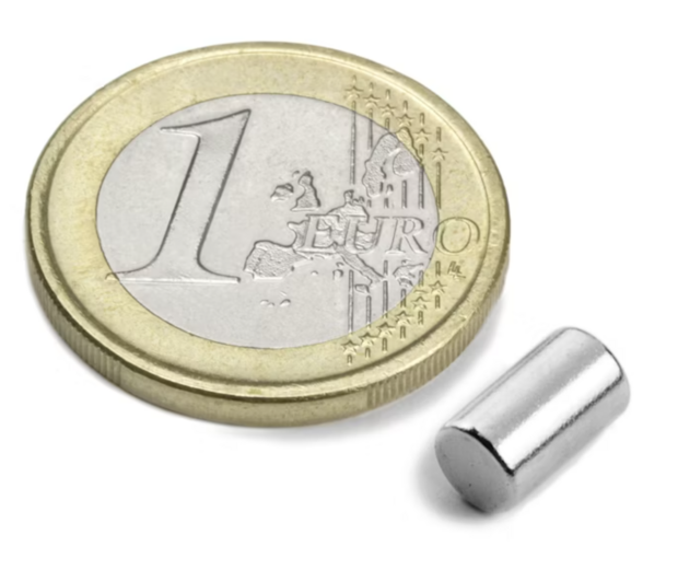 5 stuks 5 mm Round x 8 mm Neodym Magneten