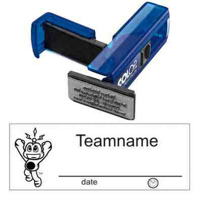 Log stempel - Signal the Frog - 14 x 38 mm