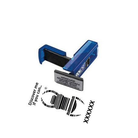 Travel bug stempel - Pocket 14 x 38