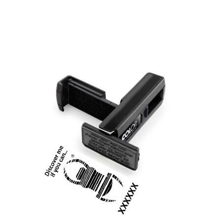 Travel bug stempel - Pocket 16 x 45