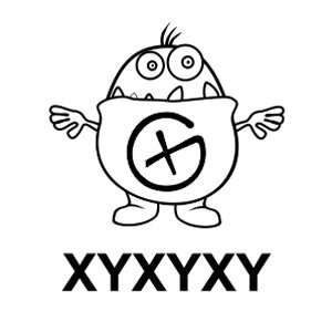 Kleine Hint - trackable sticker