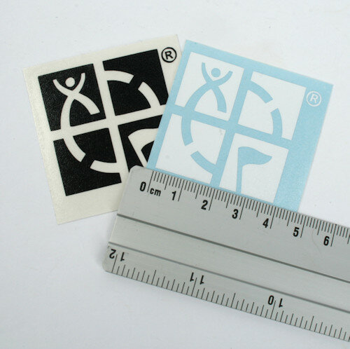 Groundspeak Logo sticker 4 x 4 cm (decal)