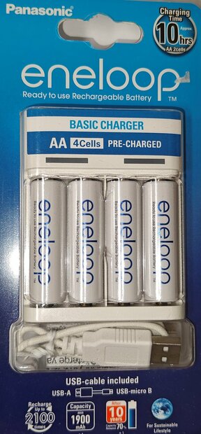 Eneloop BQ-CC61 AA 2000 4-Kit
