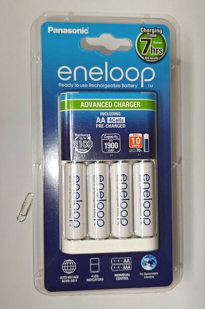 Eneloop BQ-CC17 AA 2000 4-Kit