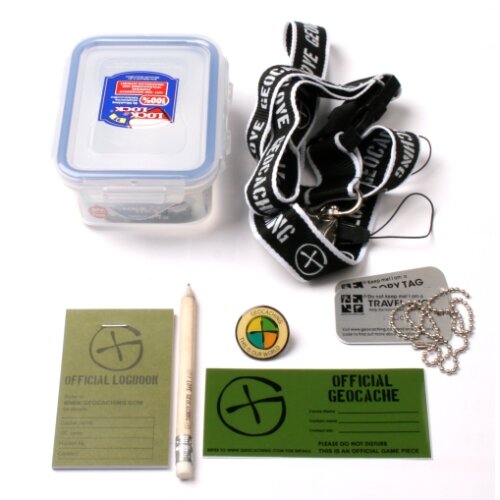 Lock en Lock startset Small voor Geocaching