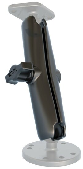 RAM lange dubbele socket arm vor 2.5 cm bal