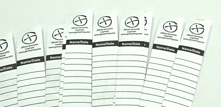 10 x Logsheet watervast 3 x 28cm, 1 vel