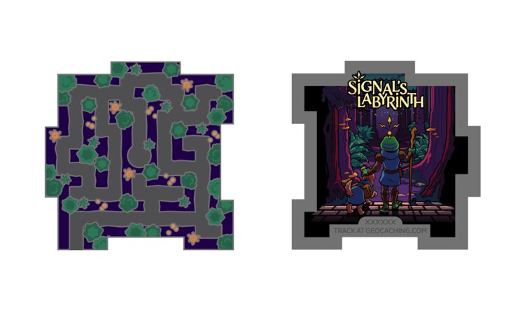 Signal&#039;s Labyrinth Travel Tag - The cave