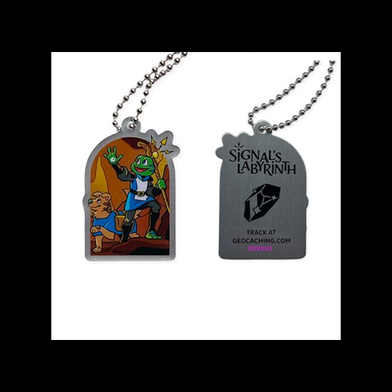 Signal&#039;s Labyrinth Travel Tag - The cave