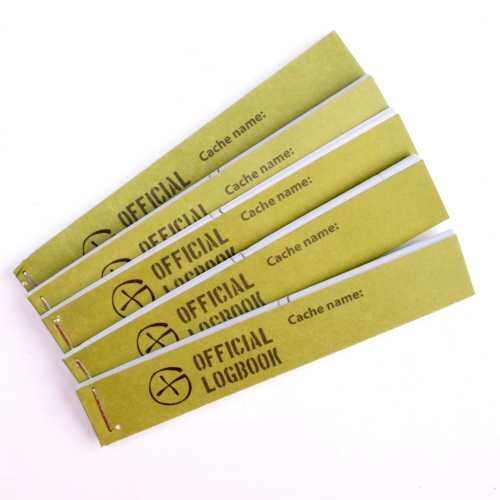 Logboek voor PETling 17x90mm, 5 stuks 100 logs