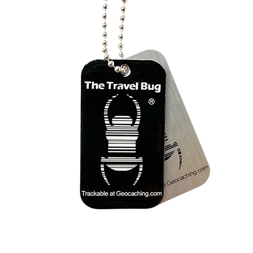 3 x QR Travel Bug&reg; zwart