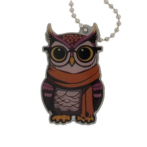 Owlbert the Owl - traveltag