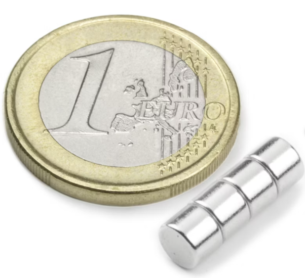 5 stuks 5 mm Round x 3 mm Neodym Magneten