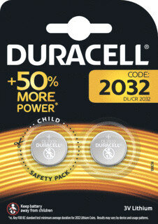Duracell - 2 x CR2032 Lithium batterij