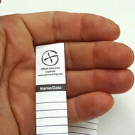 10 x Logsheet watervast 3 x 28cm, 1 vel