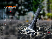 Fenix HT32, 640 m afstand en 2500 lumen jaagzaklamp
