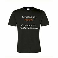 T-shirt &quot;Addicted to...&quot; met eigen Teamnaam