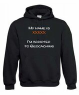 Hoody &quot;Addicted to...&quot; met eigen Teamnaam