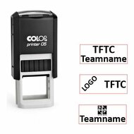 Log stempel - Printer - 6x15 mm - Eigen tekst/logo