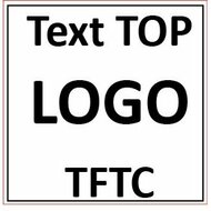 Log stempel - Printer - 30x30 mm - Eigen tekst/logo