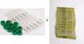 10 x Petling inkl dop (groen) en 20 x Logboek voor PETling 17x90mm