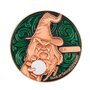 The Magician Geocoin - AC Green - XLE