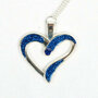 Eternal Love Geocoin - A Gift of Love edition - zilver/blauw