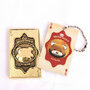 Brugse Beer 9 Geocoin + Tag - Polished Goud