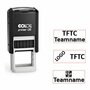 Log stempel - Printer - 6x15 mm - Eigen tekst/logo