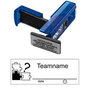 Log stempel - Mystery - 14 x 38 mm