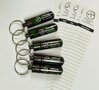 Set 5 x ronde Micro container, zwart + logsheets