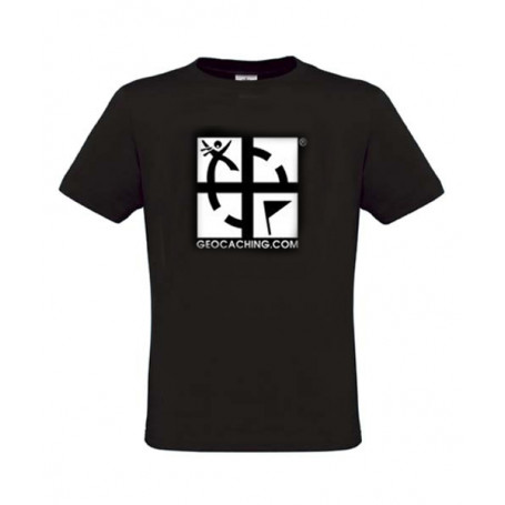 Groundspeak Logo, T-Shirt (schwarz)