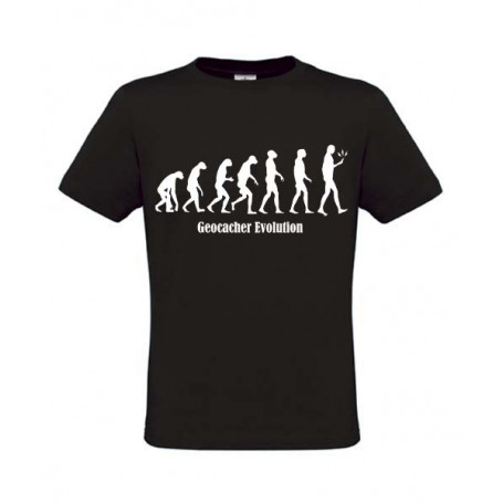 Evolution, T-Shirt (schwarz)