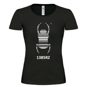 Travel Bug® - Girlie Shirt (schwarz)