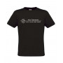 Logo + Koordinaten , T-Shirt (schwarz)