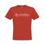 Logo + Koordinaten, T-shirt (rood)