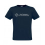 Logo + Koordinaten, T-Shirt (blauw)