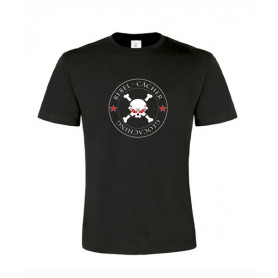 Rebel Cacher, T-Shirt (schwarz/rot)