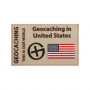 Badge Geocaching in United States