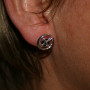 Geocaching earrings