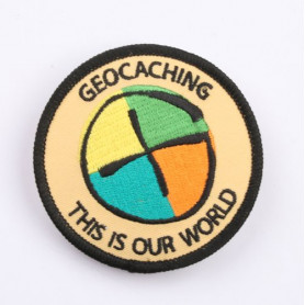 Aufnäher - Geocaching: This is our World