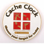 Cache Clock Geocoin - AB Rood - RE